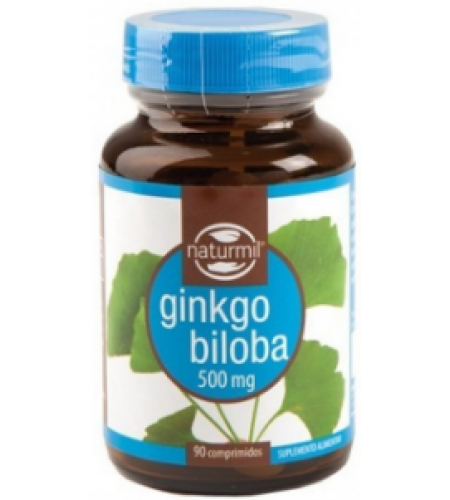 Ginkgo Biloba 500mg - 90 Comprimidos - Naturmil